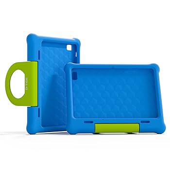 Amazon.co.jp: 10インチの子供用タブレットケース、子供用ブルー